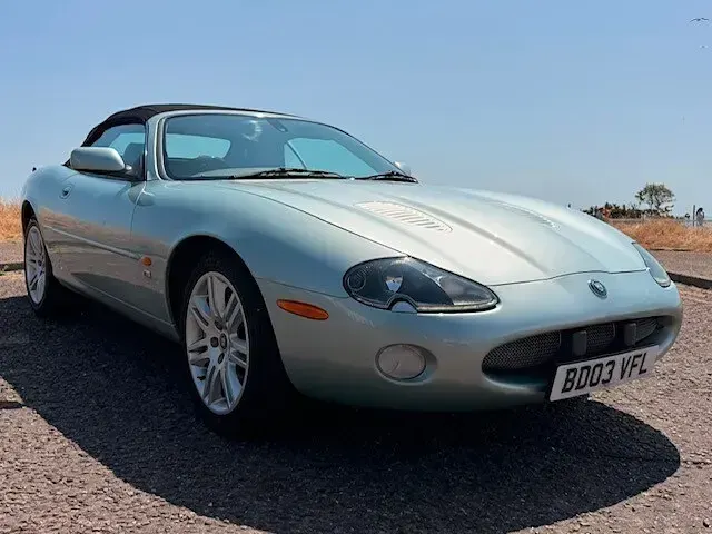 Used Jaguar XKR Supercharged 2003 Silver Cabriolet