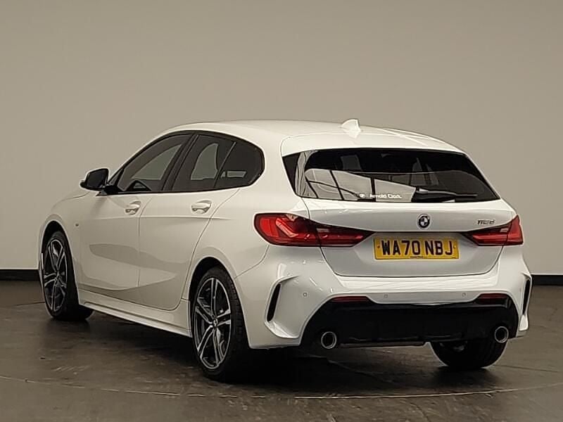 Used BMW 118 M Sport 150 HP (110 kW) 2020 White Hatchback