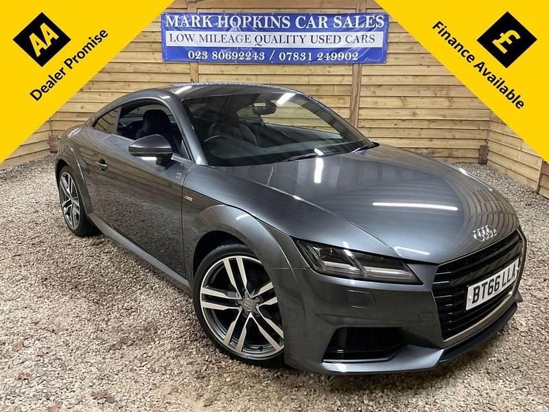 Used Audi TT S-Line 180 HP (132 kW) 2016 Grey Coupe