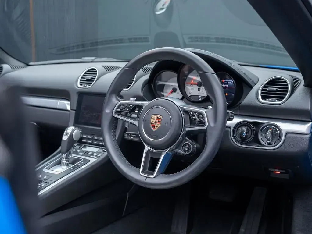 Used Porsche 718 Boxster 2025 Blue Cabriolet
