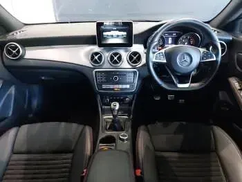 Used Mercedes CLA180 AMG line 122 HP (89 kW) 2018 White Coupe