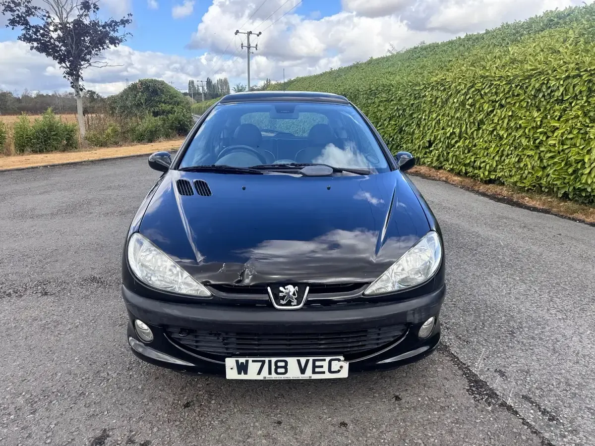 Used Peugeot 206 GTi 138 HP (101 kW) 2000 Black Hatchback