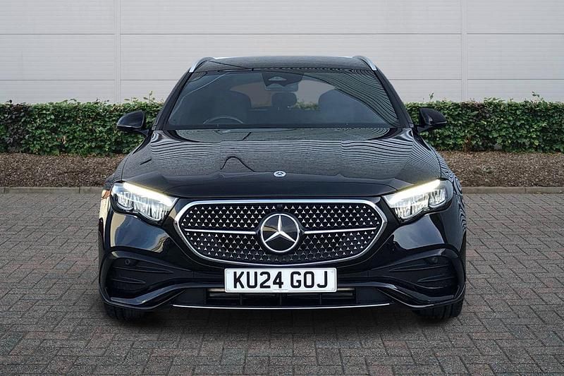 Used Mercedes E220 AMG line 2024 Black Estate