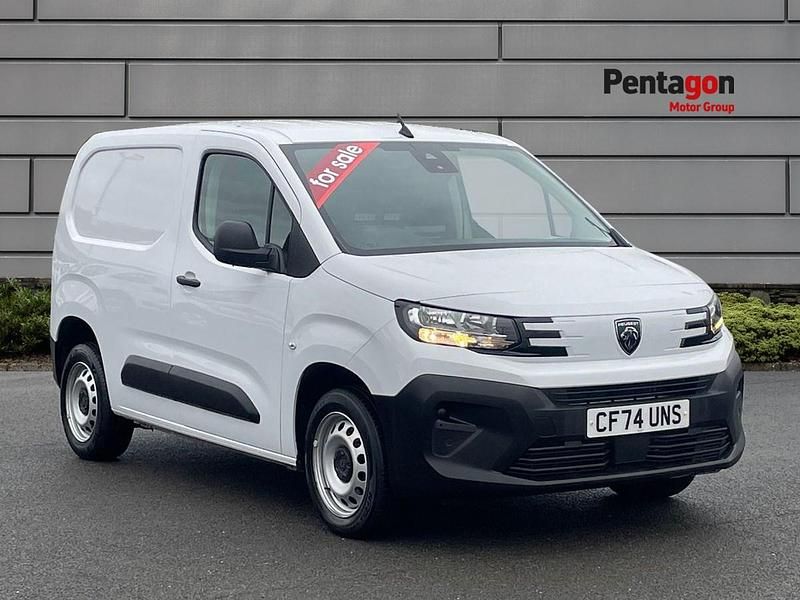 White Used 2024 Peugeot Partner Van | £13,995 (Fair price) - Image 1/4