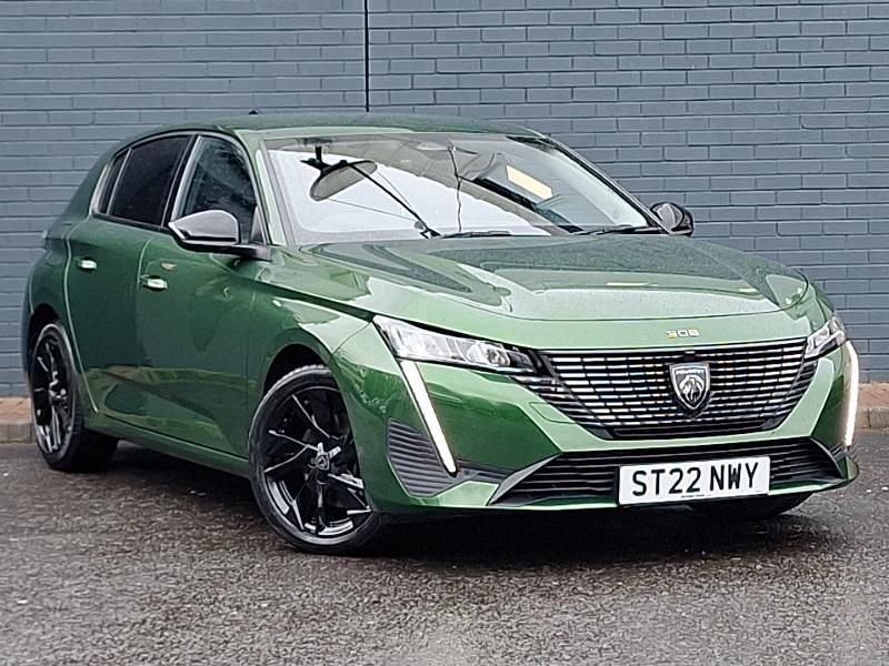 Used Peugeot 308 Allure Premium 131 HP (96 kW) 2022 Green Hatchback