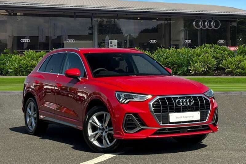 Red Used 2025 Audi Q3 S-Line SUV | £33,400 (Good price) - Image 1/4