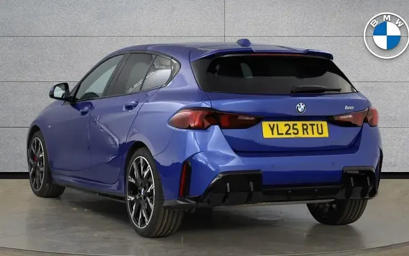 Used BMW 120 M Sport 168 HP (123 kW) 2025 Blue Hatchback