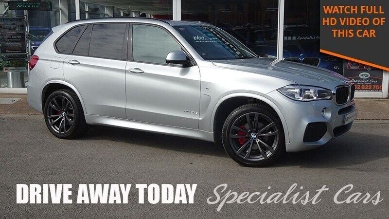 Silver Used 2015 BMW X5 M Sport SUV | £26,000 (Fair price) - Image 1/4
