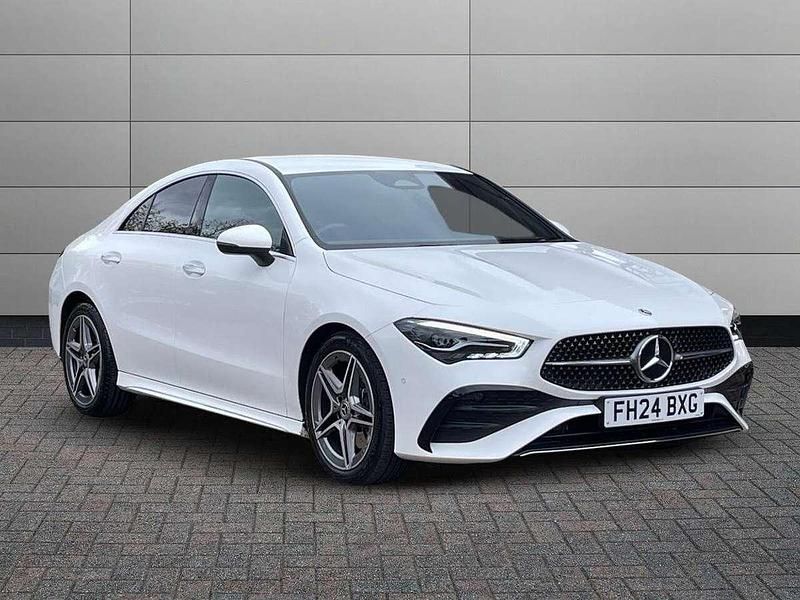 White Used 2024 Mercedes CLA200 Executive Coupe | £27,750 (Fair price) - Image 1/4