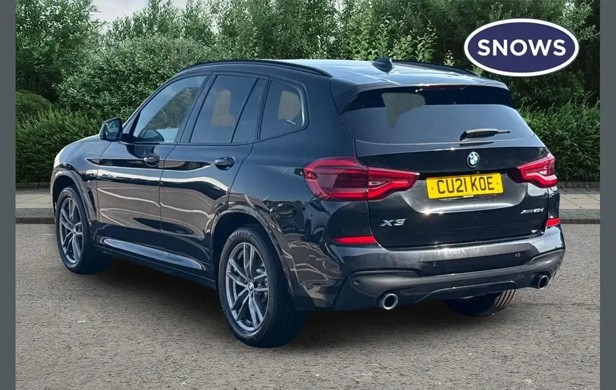 Used BMW X3 M Sport 292 HP (214 kW) 2021 Black SUV