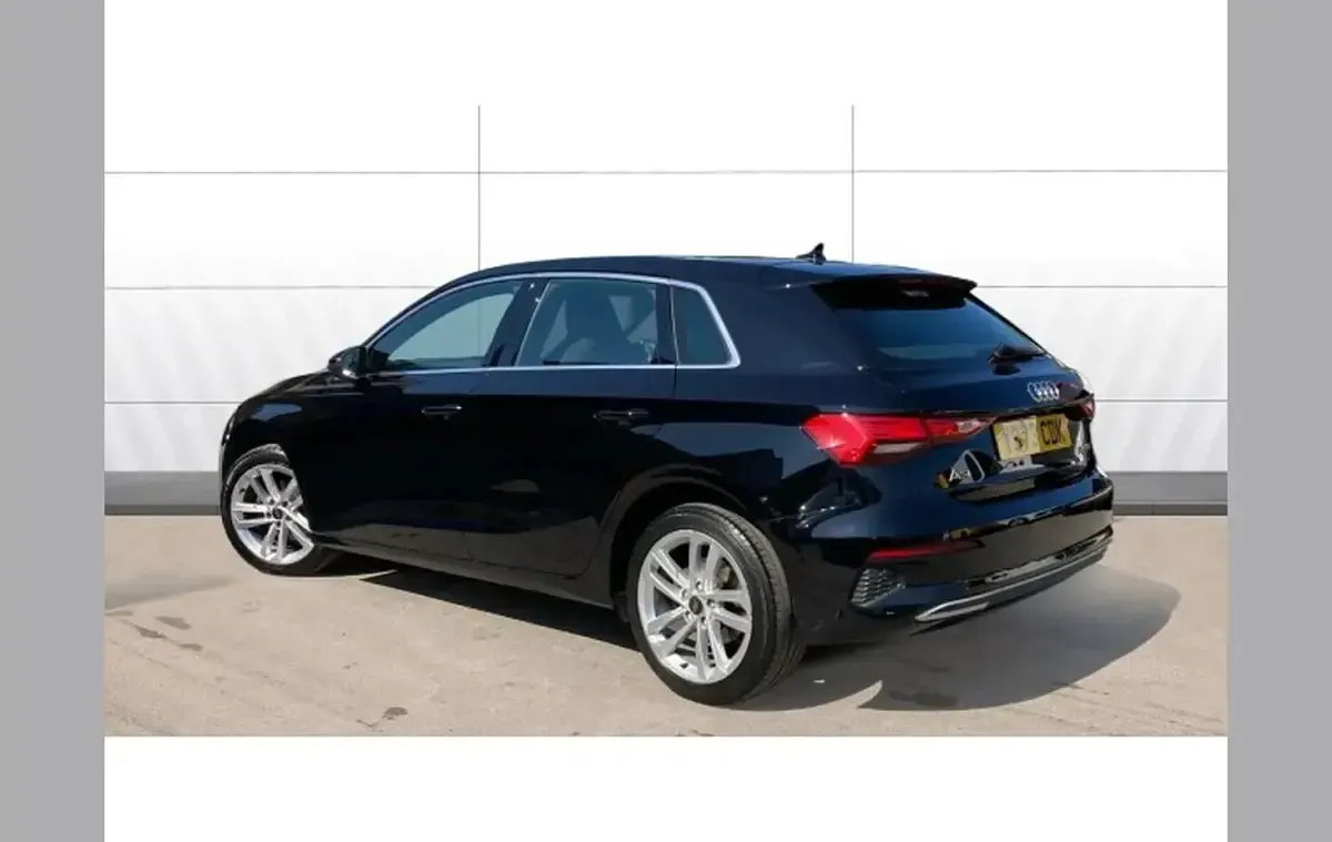 Used Audi A3 Sport 147 HP (108 kW) 2023 Black Sedan