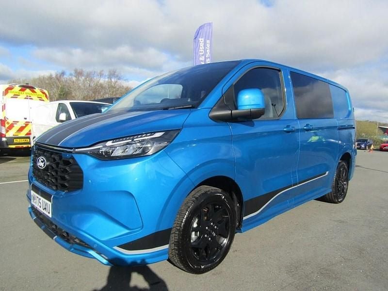 Used Ford Transit Custom Sport 232 HP (170 kW) 2025 Blue Van