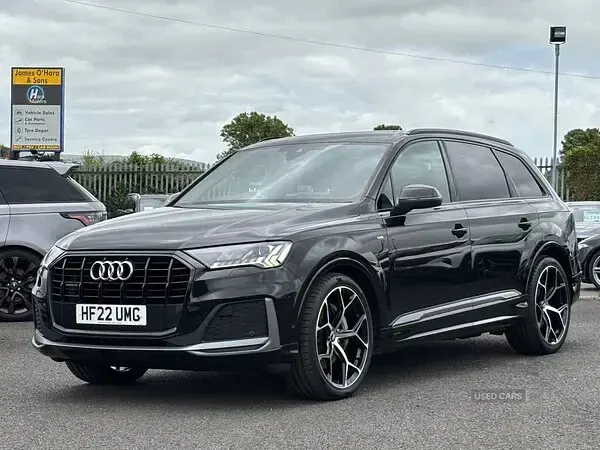 Used Audi Q7 S-Line 286 HP (210 kW) 2022 Black SUV