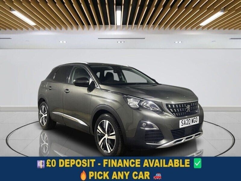 Grey Used 2020 Peugeot 3008 Allure SUV | £11,799 (Good price) - Image 1/3