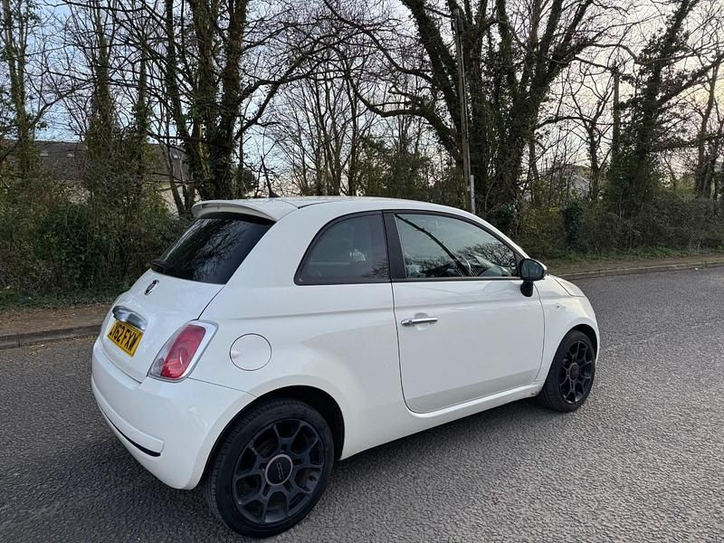 Used Fiat 500 Street 85 HP (62 kW) 2012 White Hatchback