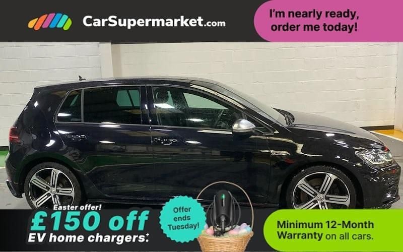Used VW Golf VII R 300 HP (220 kW) 2019 Black Hatchback