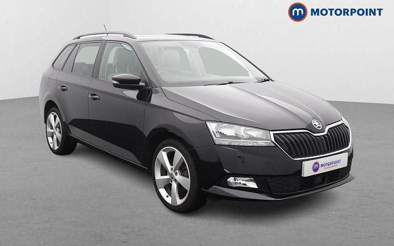 Black Used 2019 Skoda Fabia SE L Hatchback | £12,149 (Fair price) - Image 1/4