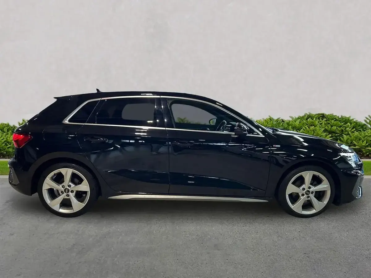 Used Audi A3 Sportback S-Line 150 HP (110 kW) 2023 Black Hatchback