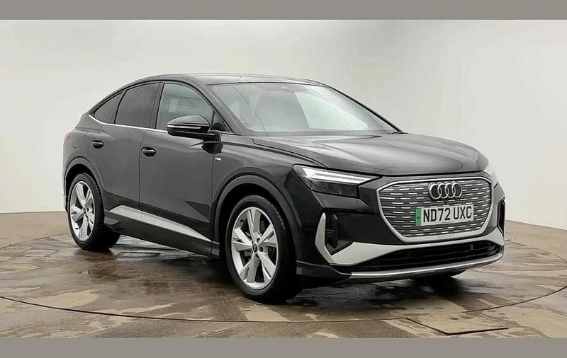Used Audi Q4 Sportback e-tron S-Line 147 kW (200 HP) 2023 Black SUV