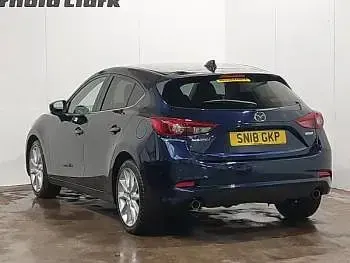 Used Mazda 3 Inclusive 120 HP (88 kW) 2018 Blue Hatchback