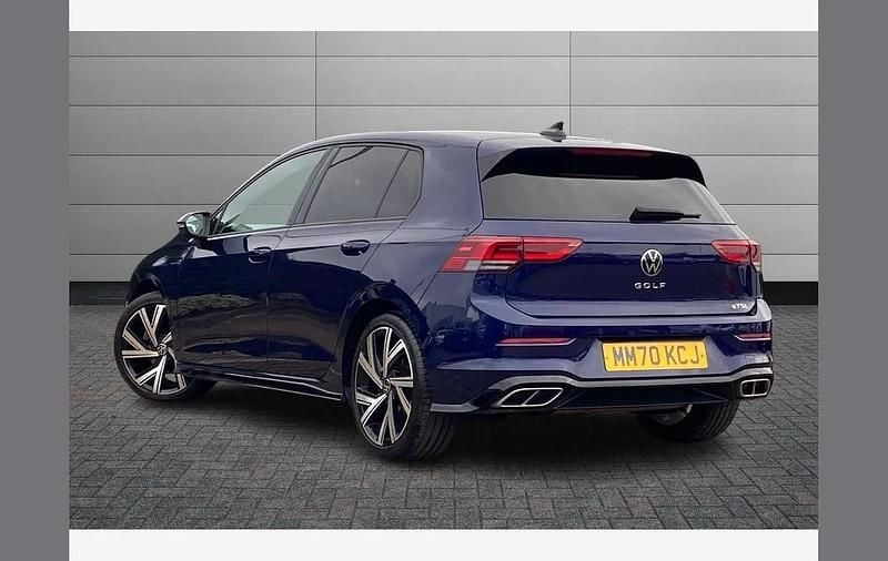Used VW Golf VIII R-line 150 HP (110 kW) 2021 Blue Hatchback