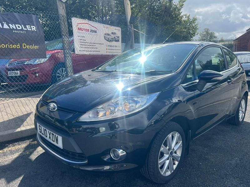Used Ford Fiesta Zetec 2010 Black Hatchback