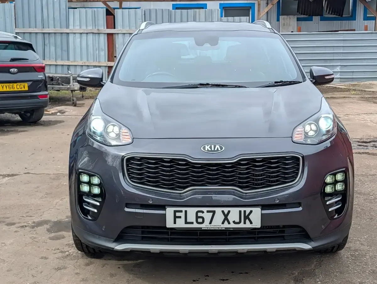 Used Kia Sportage GT-Line 115 HP (84 kW) 2017 Silver SUV