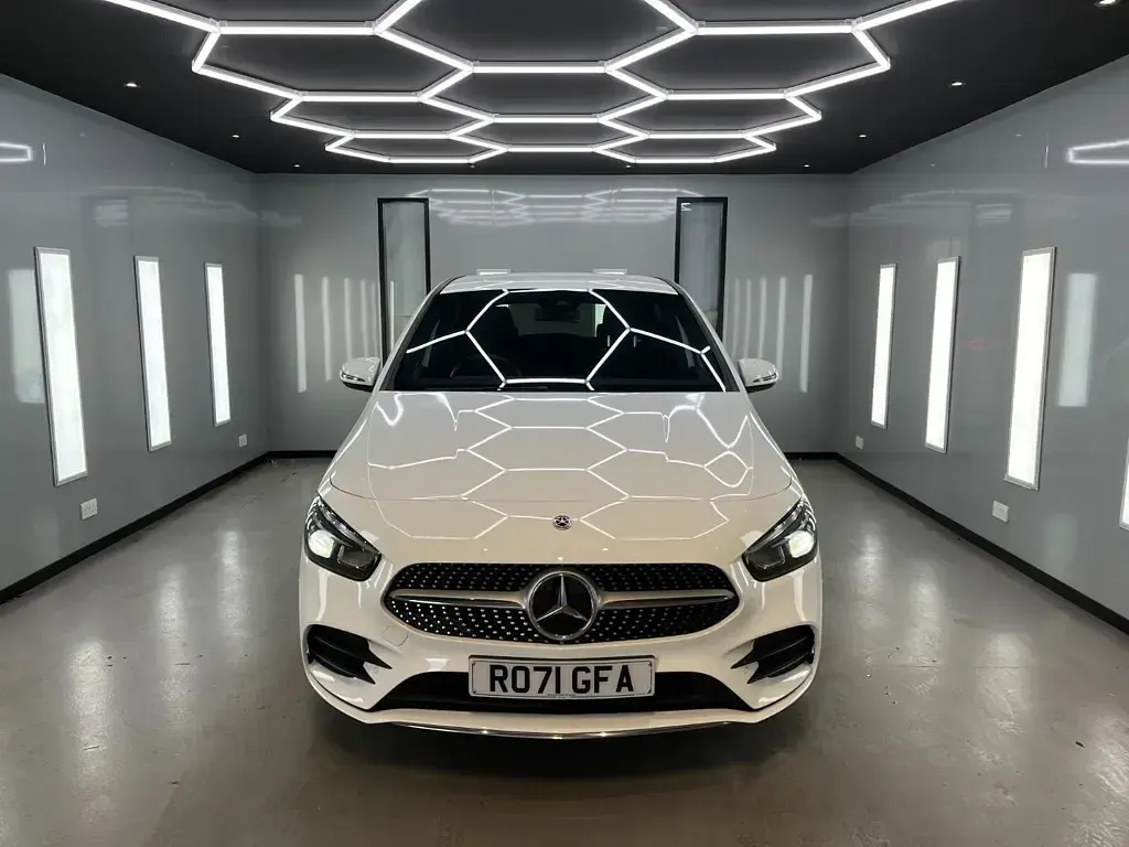 Used Mercedes B250e AMG Line Premium 2021 White Hatchback