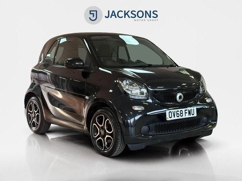 Used Smart ForTwo Coupé Prime 71 HP (52 kW) 2018 Black Coupe