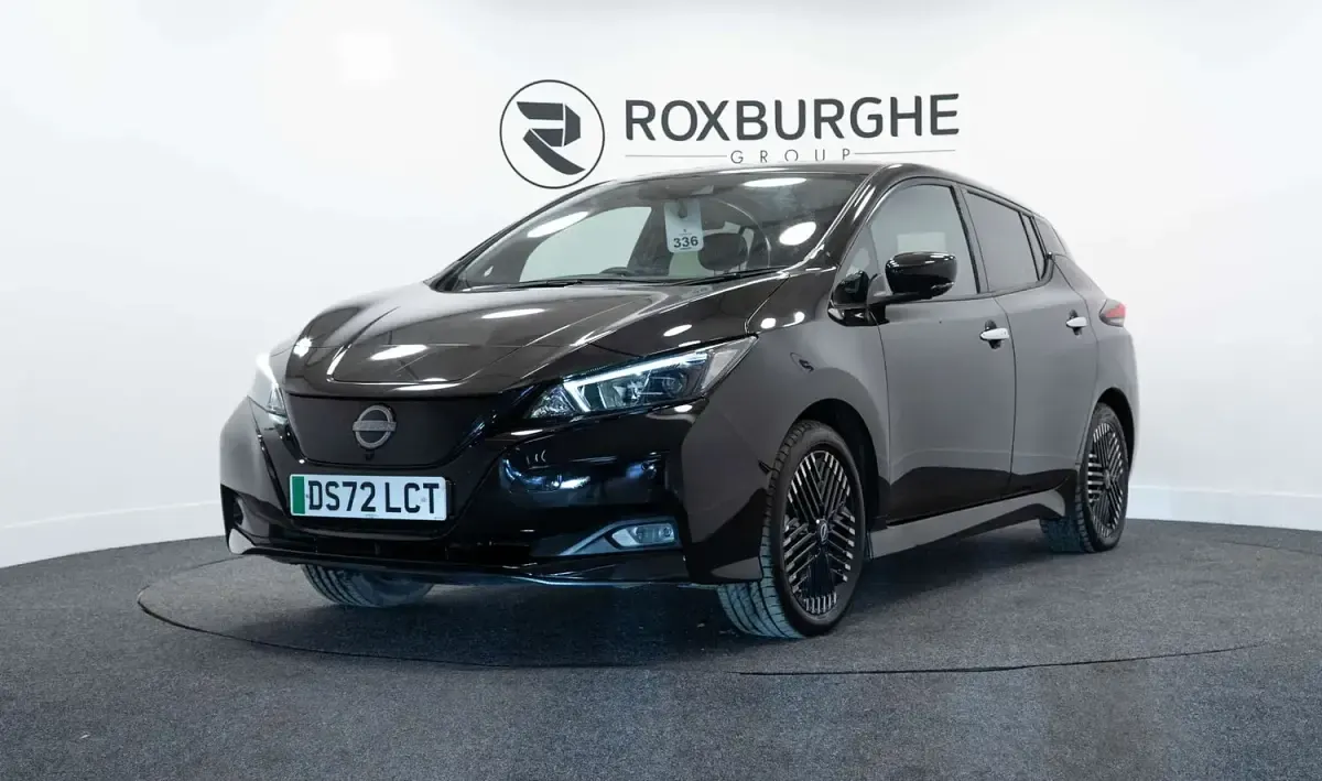 Used Nissan Leaf N-Connecta 110 kW (150 HP) 2022 Black Hatchback