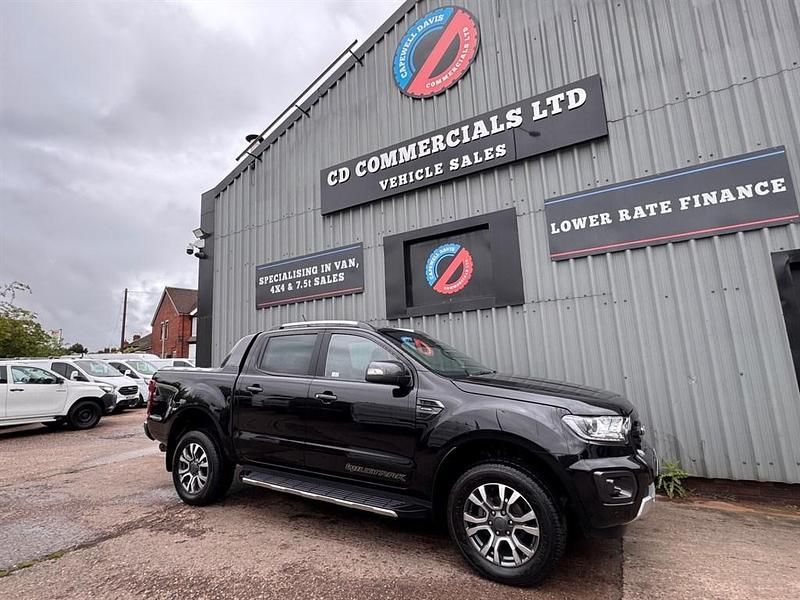 Black Used 2022 Ford Ranger Wildtrack Pickup | £15,995 (Super price) - Image 1/3