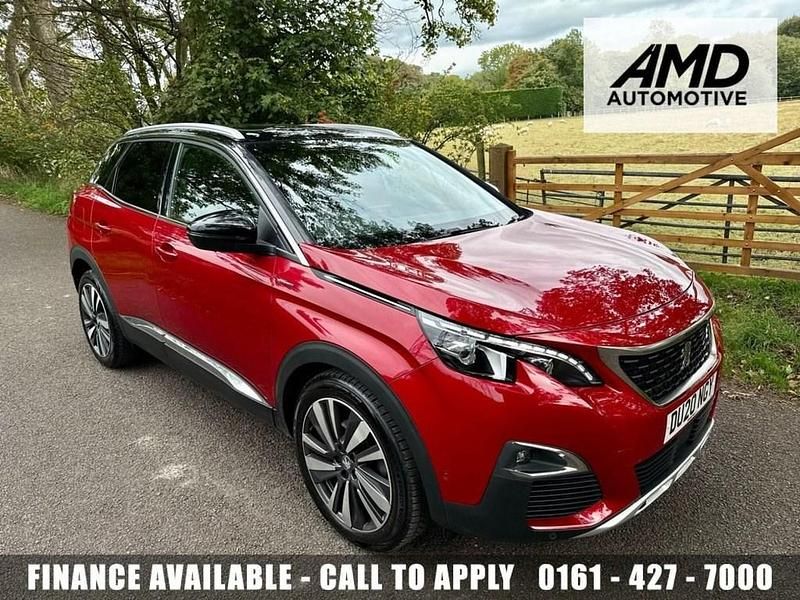 Red Used 2020 Peugeot 3008 Premium Hatchback | £14,250 (Super price) - Image 1/4
