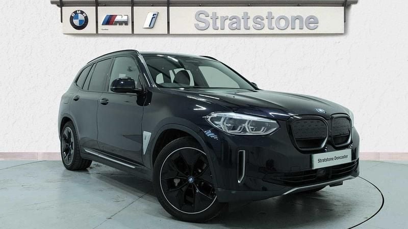 Black Used 2021 BMW iX3 Comfort Edition SUV | £25,491 (Fair price) - Image 1/3