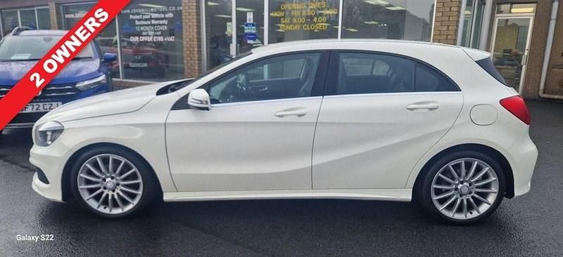 Used Mercedes A180 AMG 109 HP (80 kW) 2013 White Hatchback