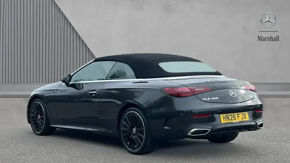 New Mercedes CLE450 Edition 381 HP (280 kW) 2026 Metallic paint graphite grey Cabriolet