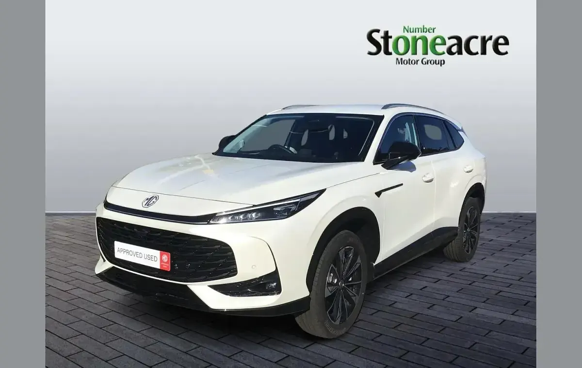 New MG HS Trophy 168 HP (123 kW) 2025 White SUV