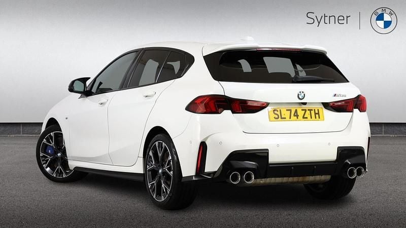 Used BMW M135 Comfort Edition 296 HP (217 kW) 2024 White Hatchback