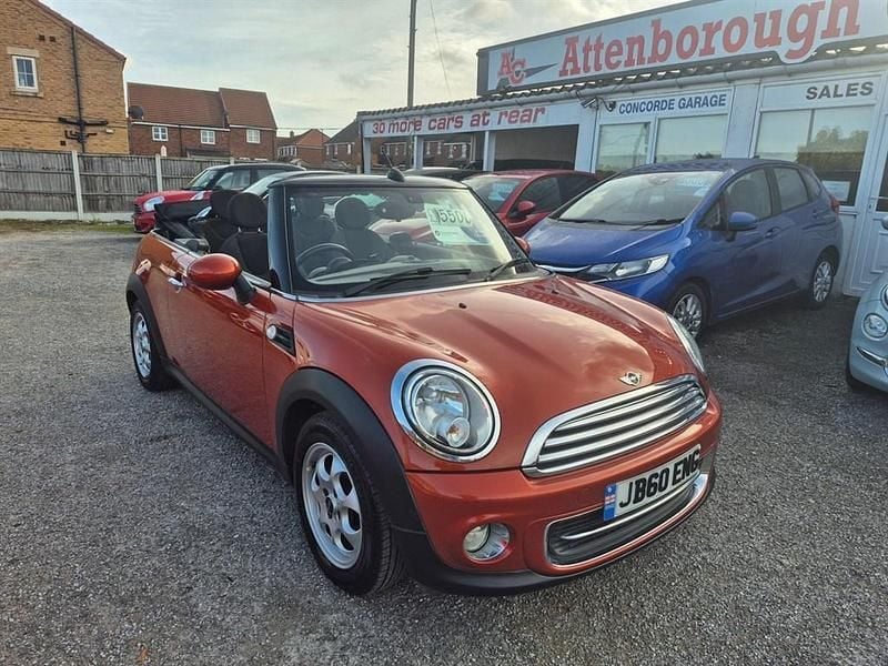 Used Mini Cooper Cabriolet 122 HP (89 kW) 2013 Orange Cabriolet