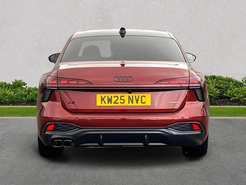 Ny Audi A6 Advanced 204 HK (150 kW) 2025 Röd Sedan