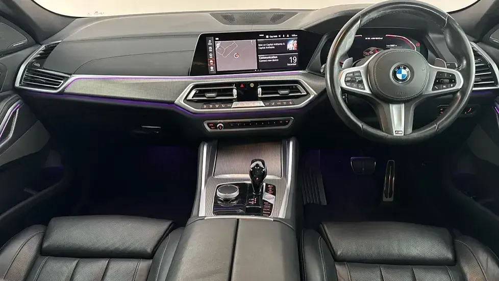 Used BMW X6 M50 Comfort Edition 395 HP (290 kW) 2021 Blue SUV