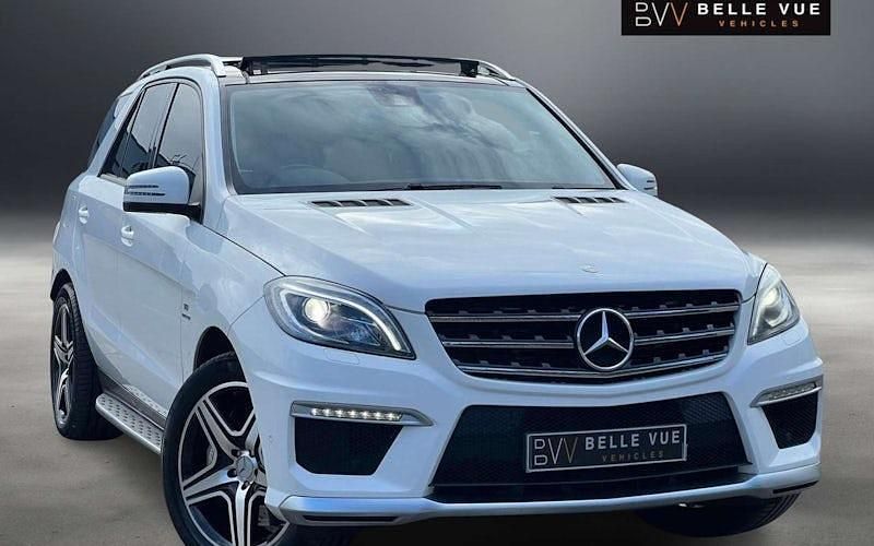 Used Mercedes ML63 AMG AMG 525 HP (386 kW) 2015 White SUV