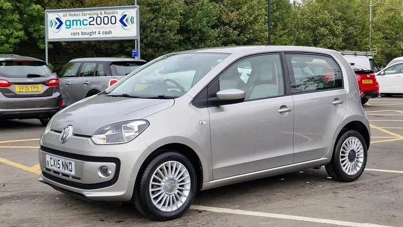 Silver Used 2015 VW up! high up! Hatchback | £9,695 (Expensive) - Image 1/3