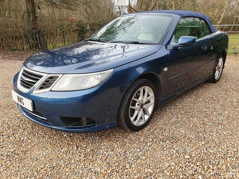 Used Saab 9-3 Cabriolet Vector 2009 Blue Cabriolet
