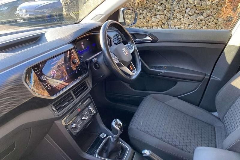 Used VW T-Cross SE 95 HP (69 kW) 2022 White SUV