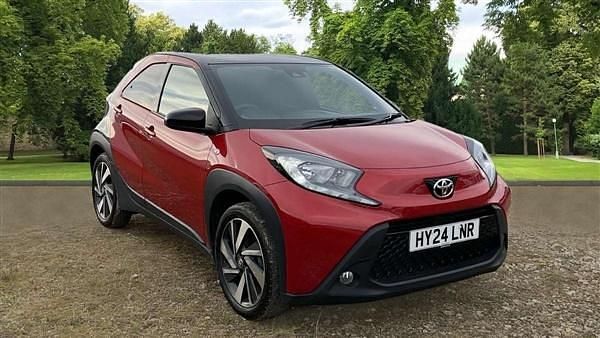 Red Used 2024 Toyota Aygo Hatchback | £13,467 (Fair price) - Image 1/4