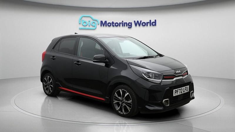 Used Kia Picanto GT-Line 101 HP (74 kW) 2022 Black Hatchback