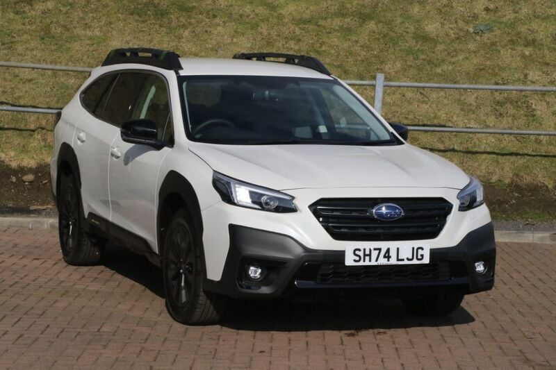 White New 2025 Subaru Outback SUV | £38,195 (Fair price) - Image 1/3