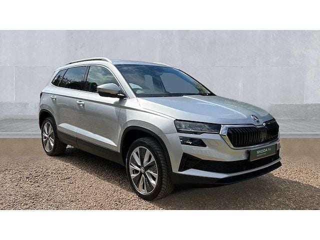Silver Used 2024 Skoda Karoq SE L SUV | £20,626 (Fair price) - Image 1/4