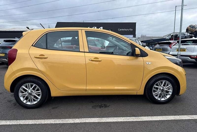 Used Kia Picanto 66 HP (48 kW) 2021 Yellow Hatchback