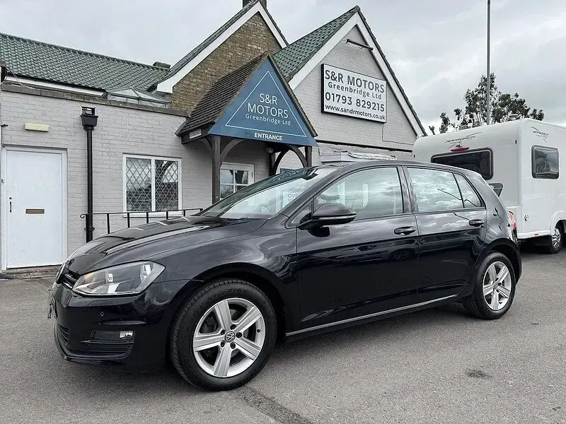 Used VW Golf VII Edition 125 HP (91 kW) 2016 Black Hatchback